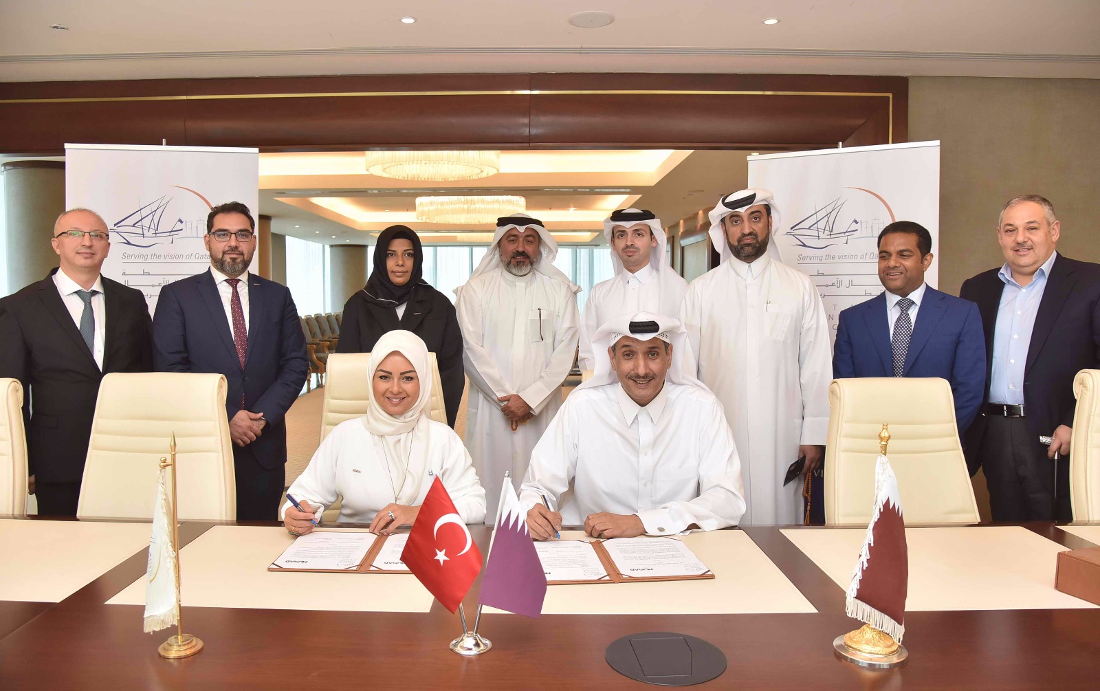 QBA meeting with MUSIAD delegation and Signing  an MOU for bilateral cooperation