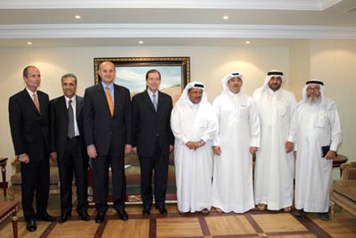 Visit the delegation accompanying the French  Minister of Civil Defense headquarters 