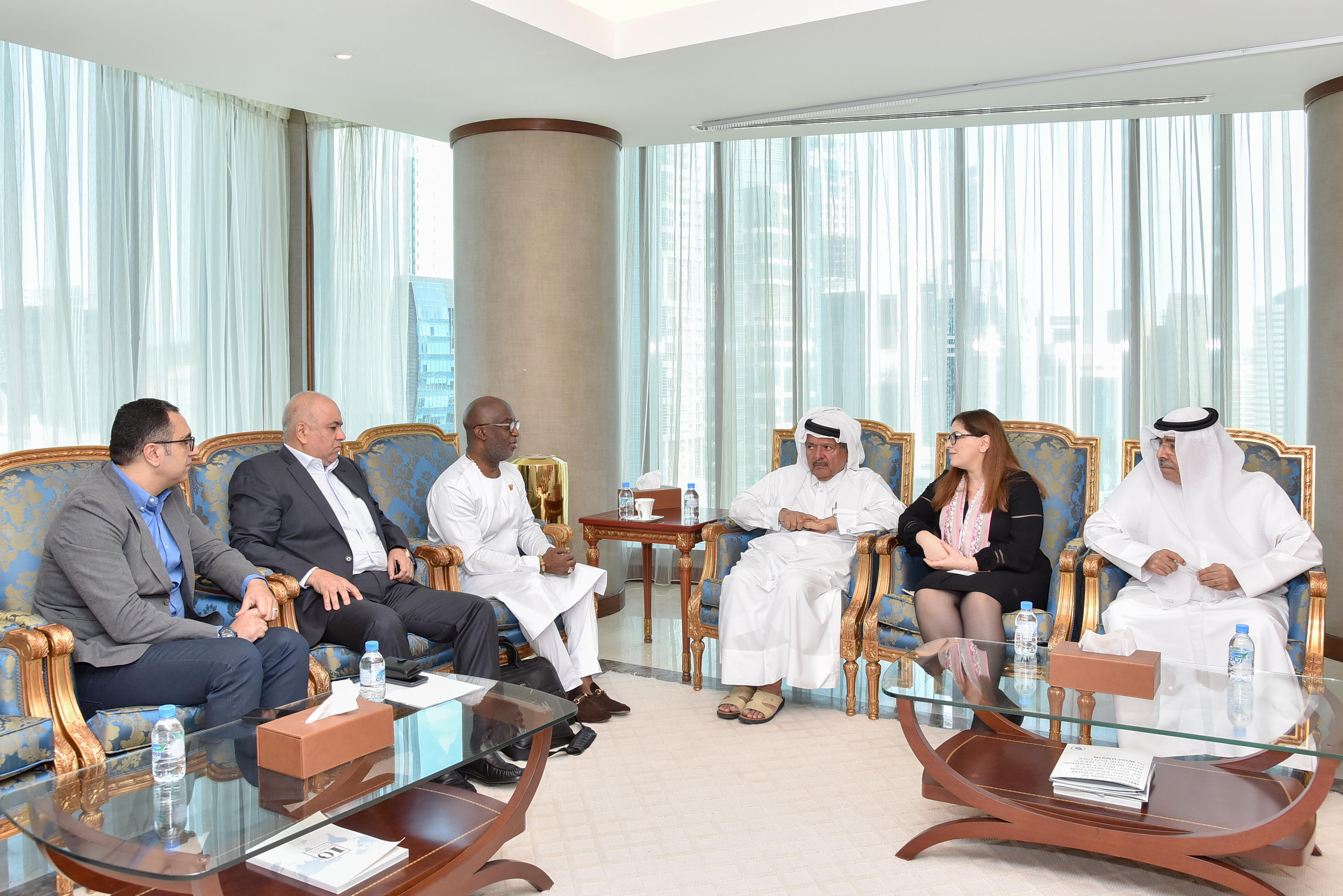 QBA Chairman meets with CEO Ghana Investment Promotion Centre
