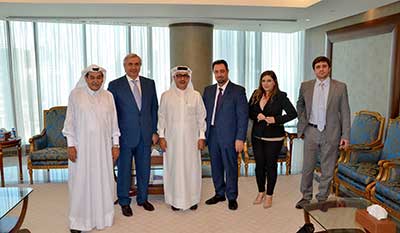 QBA Meeting with the Russian Qatari business council delegation 