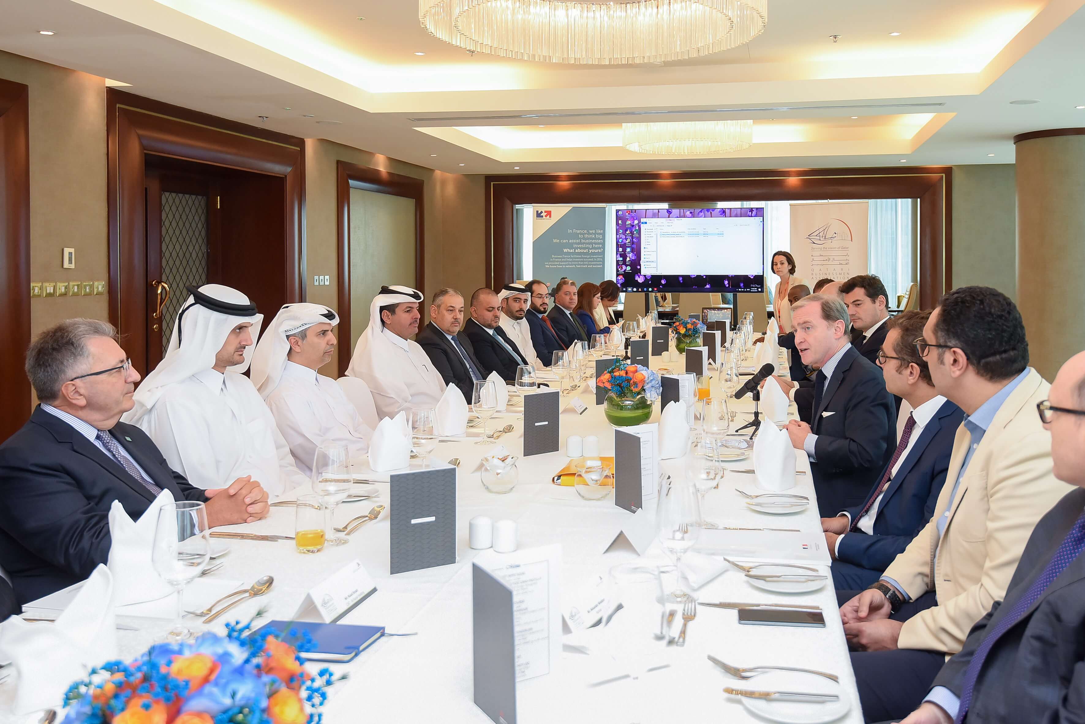 QBA Roundtable with French Investment Funds in cooperation with the French Embassy in Doha
