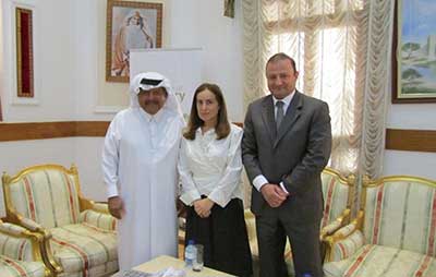 QBA Chairman Receives The Georgian Ambassador